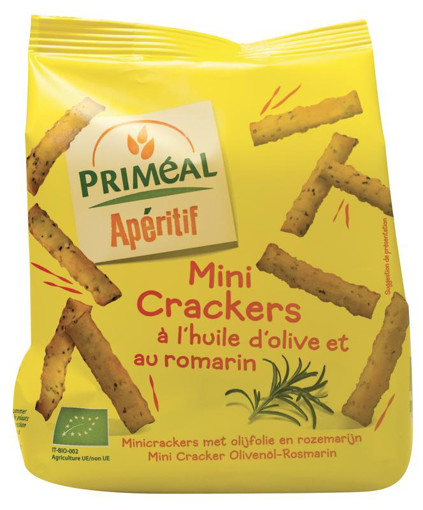 afbeelding van Aperitive mini crackers rosemary