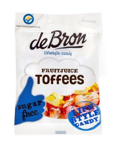 afbeelding van Fruit toffee suikervrij