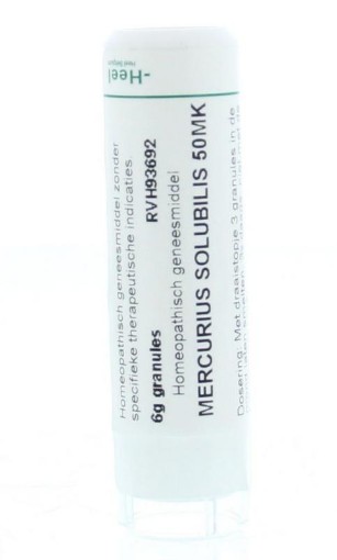 afbeelding van Mercurius solubilis 50MK