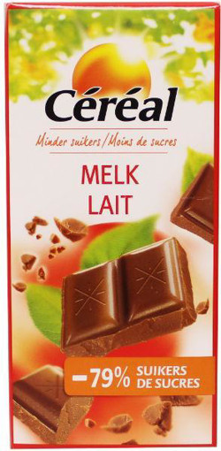 afbeelding van Tablet melk maltitol glutenvrij