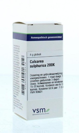 afbeelding van Calcarea sulphurica 200K