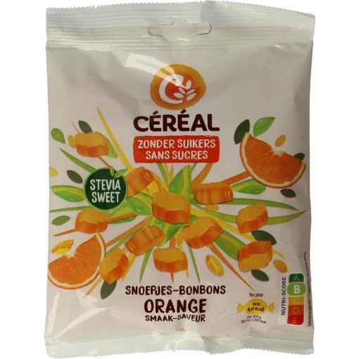 afbeelding van Snoep orange stevia