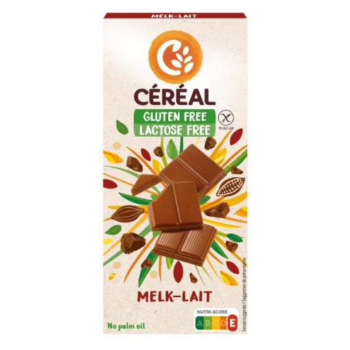 afbeelding van Melkchocolade glutenvrij