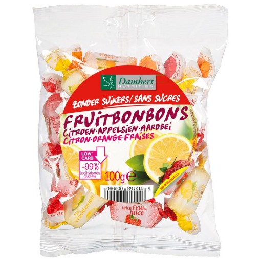 afbeelding van Fruittoffees suikervrij