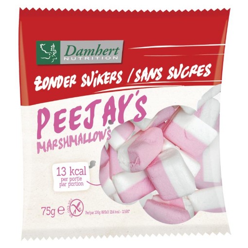 afbeelding van Peejays marshmallows suikervrij