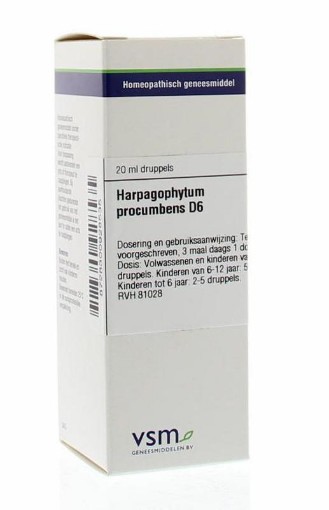 afbeelding van Harpagophytum procumbens D6