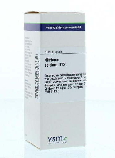 afbeelding van Nitricum acidum D12