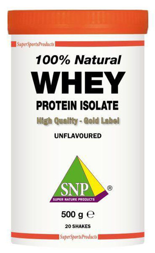 afbeelding van Whey proteine isolate 100% natural