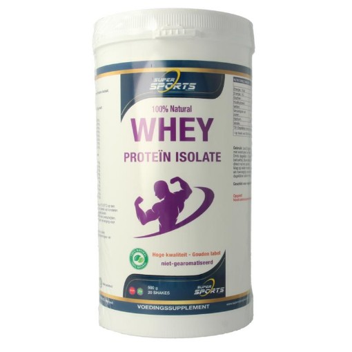 afbeelding van Whey proteine isolate 100% natural