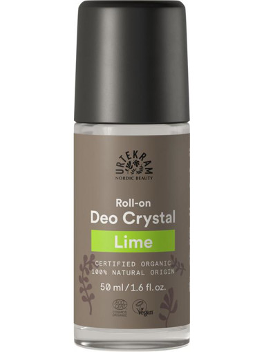 afbeelding van Deodorant crystal roll on limoen