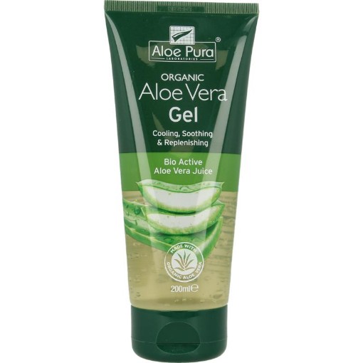 afbeelding van Aloe vera gel organic natural