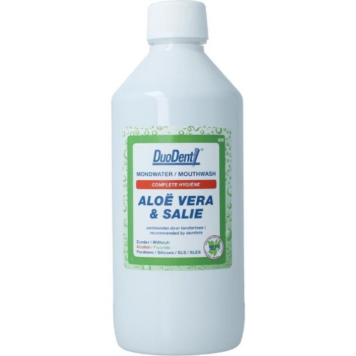 afbeelding van Mondwater aloe vera / salie