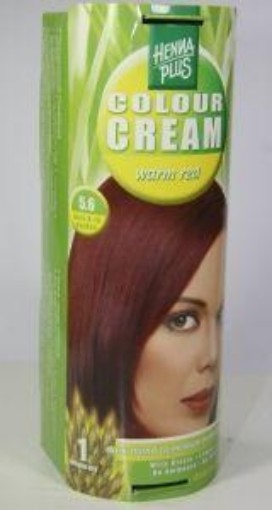 afbeelding van Colour cream 5.6 warm red