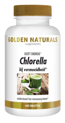 Golden Naturals Chlorella 600 tabletten