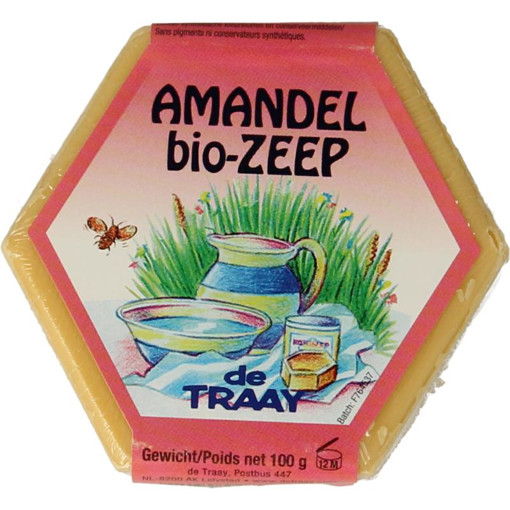 afbeelding van Zeep amandel-amandelolie bio