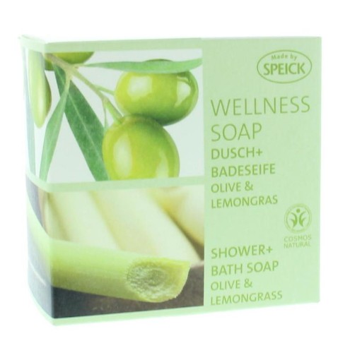 afbeelding van Wellness zeep olijf & lemongrass