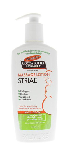 afbeelding van Cocoa butter massage lotion striae