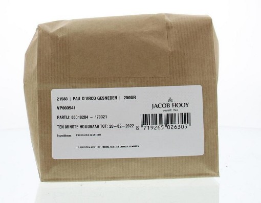 afbeelding van Pau de arco gesneden