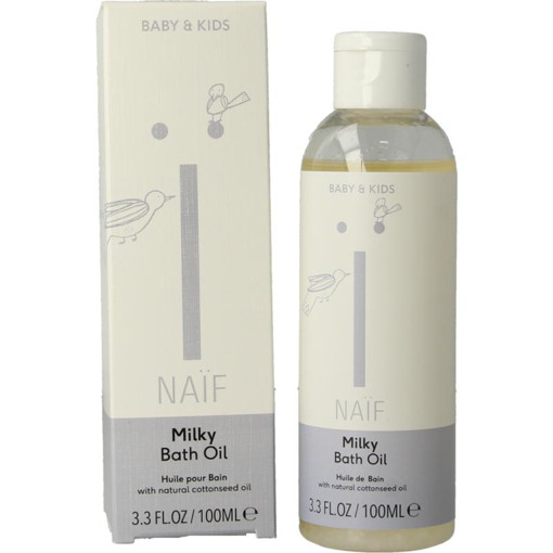 afbeelding van Baby milky bath oil