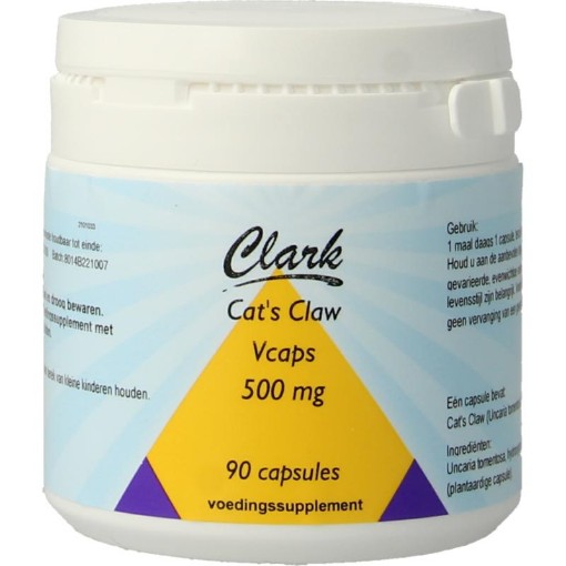 afbeelding van Cats claw 500 mg