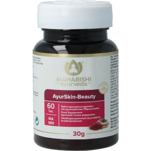 afbeelding van Ayurskin beauty jeugdige huid