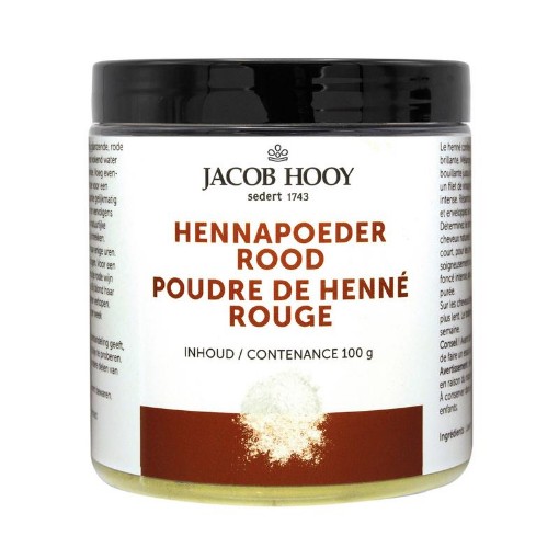 afbeelding van Hennapoeder rood potje