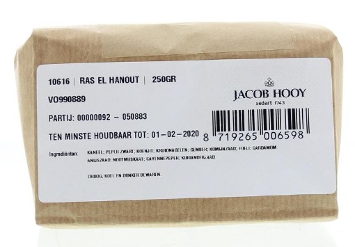 afbeelding van Ras el hanout