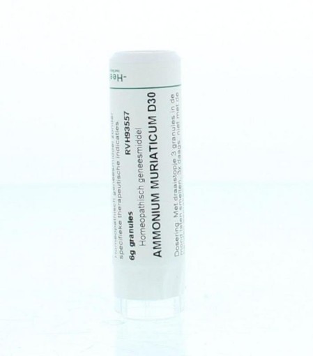 afbeelding van Ammonium muriaticum D30
