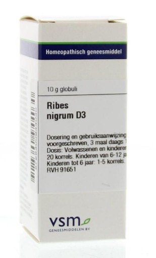 afbeelding van Ribes nigrum D3