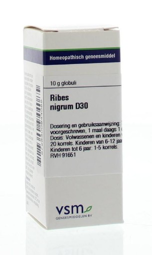 afbeelding van Ribes nigrum D30