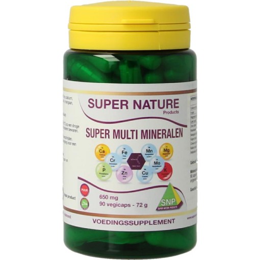 afbeelding van Super multi mineralen 650 mg puur