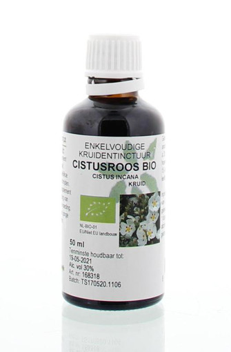 afbeelding van Cistus incana/cistus roos tinctuur bio