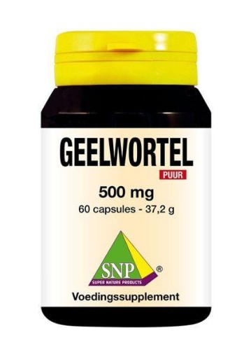 afbeelding van Geelwortel curcuma 500 mg puur