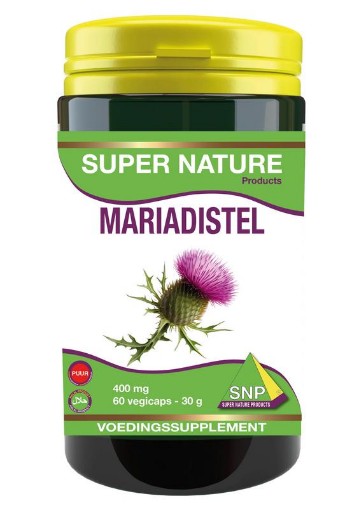 afbeelding van Mariadistel 400 mg puur