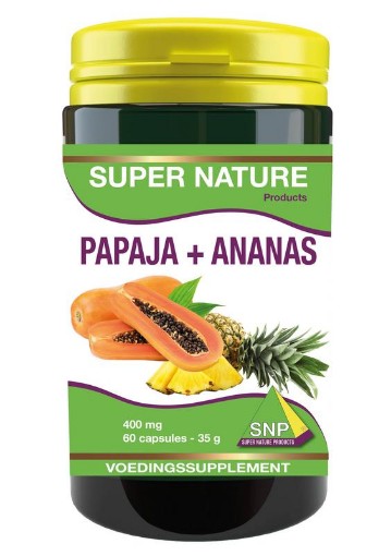 afbeelding van Papaja -ananas 400 mg