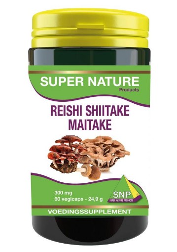 afbeelding van Reishi shiitake maitake 300 mg