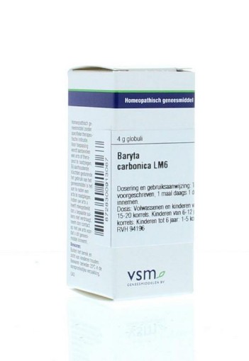 afbeelding van Baryta carbonica LM6