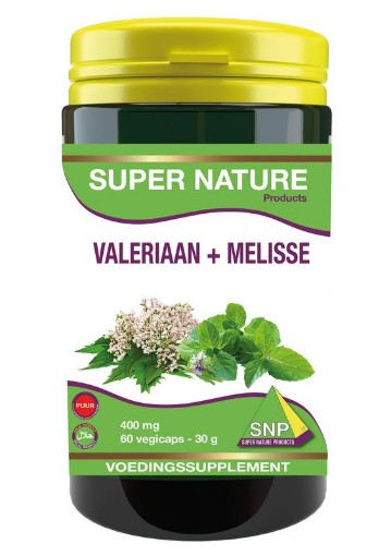 afbeelding van Valeriaan melisse 400 mg puur