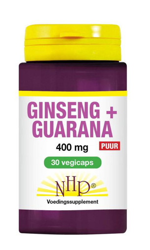 afbeelding van Ginseng guarana 400 mg puur