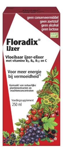 afbeelding van Floradix ijzer elixer