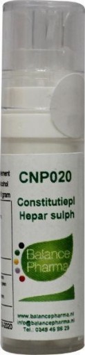 afbeelding van CNP20 Hepar sulph Constitutieplex