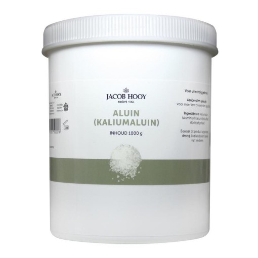 afbeelding van Aluin meelkristal pot
