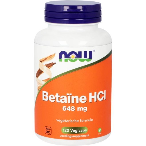 afbeelding van Betaine HCL 648mg