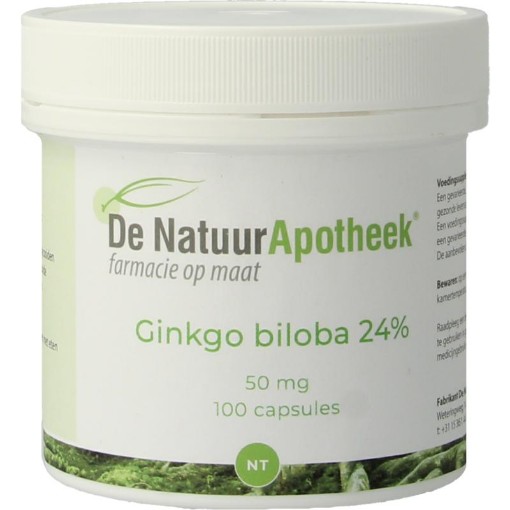 afbeelding van Ginkgo biloba 24% 50mg