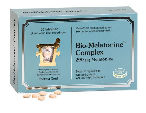 afbeelding van Bio melatonine complex 0.3 mg