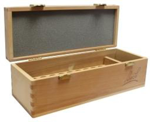 afbeelding van Remedies gesigneerde houten kist