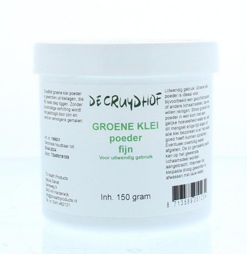afbeelding van Groene klei uitwendig
