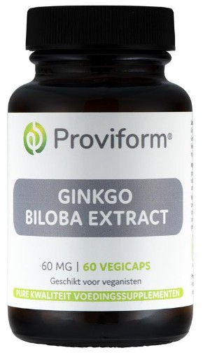 afbeelding van Ginkgo biloba 60mg