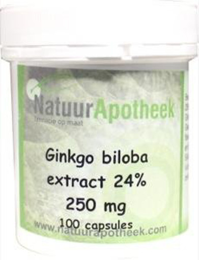 afbeelding van Ginkgo biloba 24% 250mg