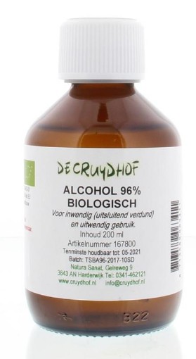 afbeelding van Alcohol 96.5% biologisch